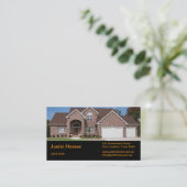 Carte de visite immobilier (Debout devant)
