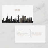 Carte de visite immobilier (Devant / Derrière)