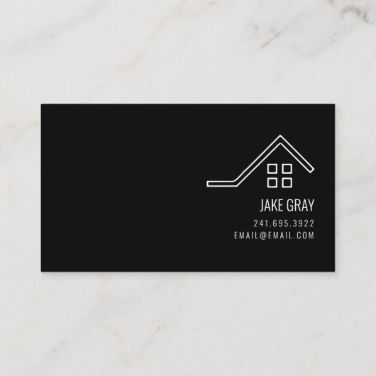 Carte de visite immobilier (Dos)