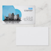 Carte de visite immobilier (Devant / Derrière)