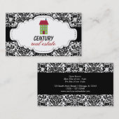 Carte De Visite Immobilier (Devant / Derrière)