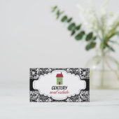 Carte De Visite Immobilier (Debout devant)