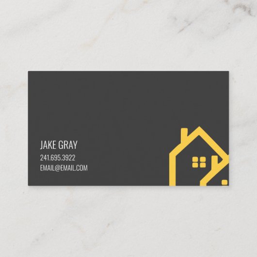 Carte de visite immobilier (Dos)