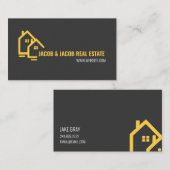 Carte de visite immobilier (Devant / Derrière)