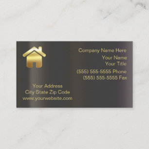 Carte De Visite Immobilier