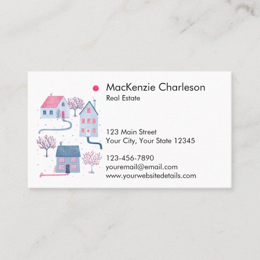 Carte de visite immobilier (Devant)