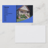Carte de visite immobilier (Devant / Derrière)