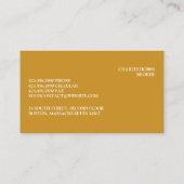 Carte de visite immobilier (Dos)