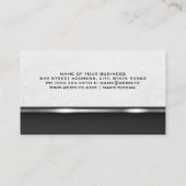 Carte De Visite Immobilier | Accueil moderne (Dos)