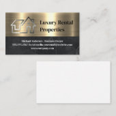 Carte De Visite Immobilier | Appartements | Maisons (Devant / Derrière)