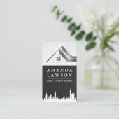 Carte De Visite Immobilier | Cityscape (Debout devant)