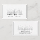 Carte De Visite Immobilier commercial | Centre-ville (Devant / Derrière)