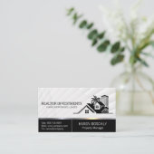 Carte De Visite Immobilier | Côtier (Debout devant)