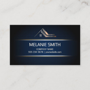 Carte De Visite Immobilier   Couleur   Fibre de carbone