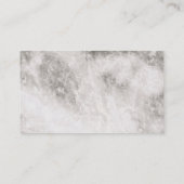 Carte De Visite Immobilier | Découpe en marbre (Dos)