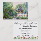 Carte De Visite Immobilier / Design d'intérieur / Entrepreneur - (Devant / Derrière)