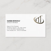 Carte De Visite Immobilier | Entreprise | Logo de construction (Dos)