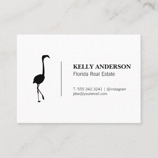 Carte De Visite Immobilier Floride (Devant)