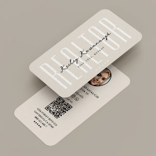 Carte De Visite Immobilier Immobilier Réalisateur Photo Moderne Be