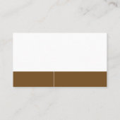 Carte De Visite Immobilier | Logo café (Dos)