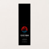 Carte De Visite Immobilier | Logo commercial résidentiel (Extérieur déplié)