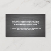 Carte De Visite Immobilier | Logo des maisons (Dos)