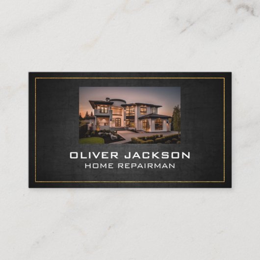 Carte De Visite Immobilier Maisons de luxe | Propriété (Devant)