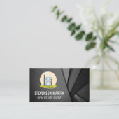 Carte De Visite Immobilier Maisons modernes (Debout devant)