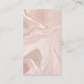Carte De Visite Immobilier | Marbre rose (Dos)