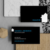 Carte De Visite Immobilier personnalisable Simple Maison Logo Mode