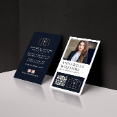 Carte De Visite Immobilier Photo Professionnel Élégant