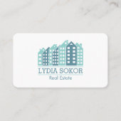 Carte de visite immobilier professionnel (Devant)