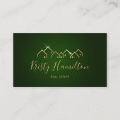 Carte De Visite immobilier professionnel ajouter photo code QR (Devant)