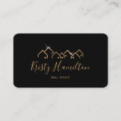 Carte De Visite immobilier professionnel ajouter photo code QR (Devant)