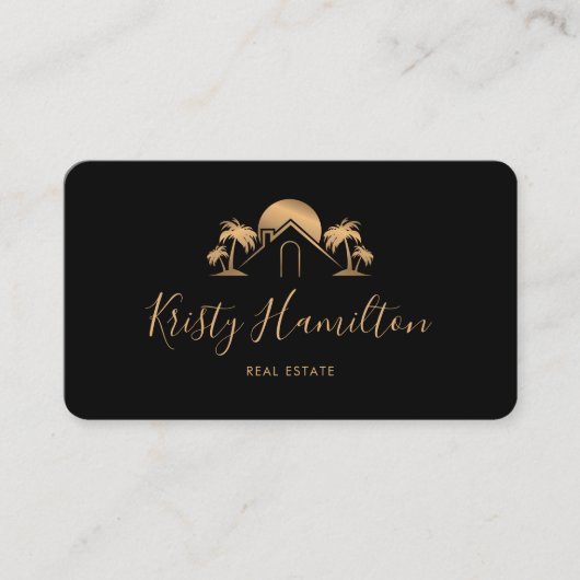 Carte De Visite immobilier professionnel ajouter photo code QR (Devant)