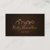 Carte De Visite immobilier professionnel ajouter photo code QR (Devant)