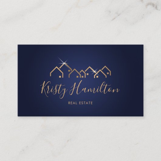 Carte De Visite immobilier professionnel ajouter photo code QR (Devant)