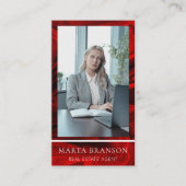 Carte De Visite Immobilier professionnel de luxe (Devant)