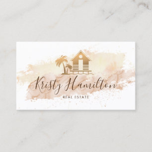 Carte De Visite immobilier professionnel maison agent immobilier p