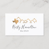 Carte De Visite immobilier professionnel maison immobilier immobil (Devant)