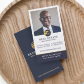 Carte De Visite Immobilier professionnel | Mise en page verticale