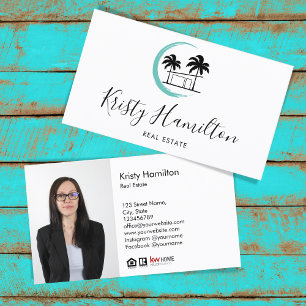 Carte De Visite immobilier professionnel palm beach maison photo b
