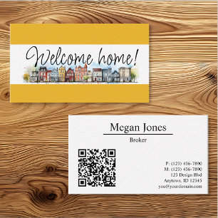 Carte De Visite Immobilier, Realtor, Courtier
