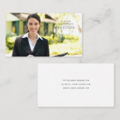 Carte De Visite Immobilier Realtor Immo Rendez-vous photo (Devant / Derrière)