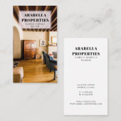 Carte De Visite Immobilier Realtor moderne (Devant / Derrière)