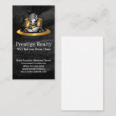 Carte De Visite Immobilier | Résidentiel commercial (Devant / Derrière)