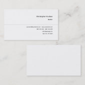 Carte De Visite Immobilier simple professionnel (Devant / Derrière)