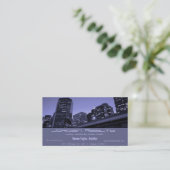 carte de visite immobilier skyline (Debout devant)