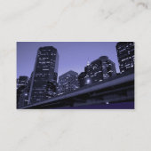 carte de visite immobilier skyline (Dos)