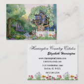 Carte de visite immobilier - SRF (Devant / Derrière)